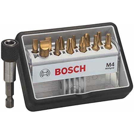Bosch Bitsatz Robust Line Max Grip 13 tlg. M4