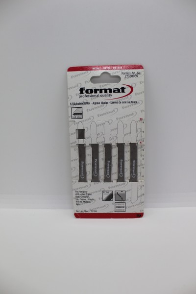 Format Stichsägeblatt Metall 5er Pack 27350055