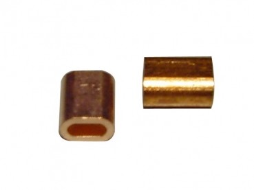 Klemmhülsen Kupfer für 3 mm Litze