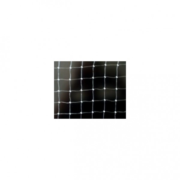 Netz Nylon monofil, Transparent, 20x20 mm Masche, Stärke 0,4 mm