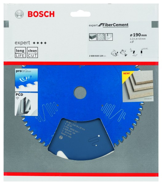 Bosch Kreissägeblatt Fiber Cement 190x20mm Z4