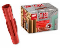 Dübel Tox TRI 6 /36 mm, rot