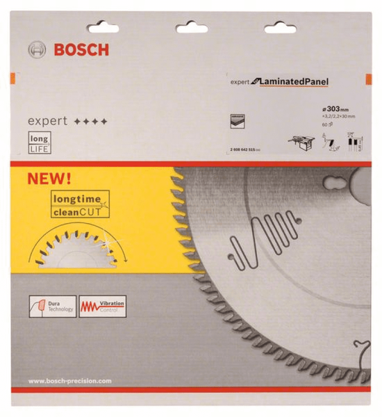 Bosch Kreissägeblatt Expert for Laminated Panel 303x30mm Z60